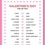 Free Printable Valentine s Day This Or That Game