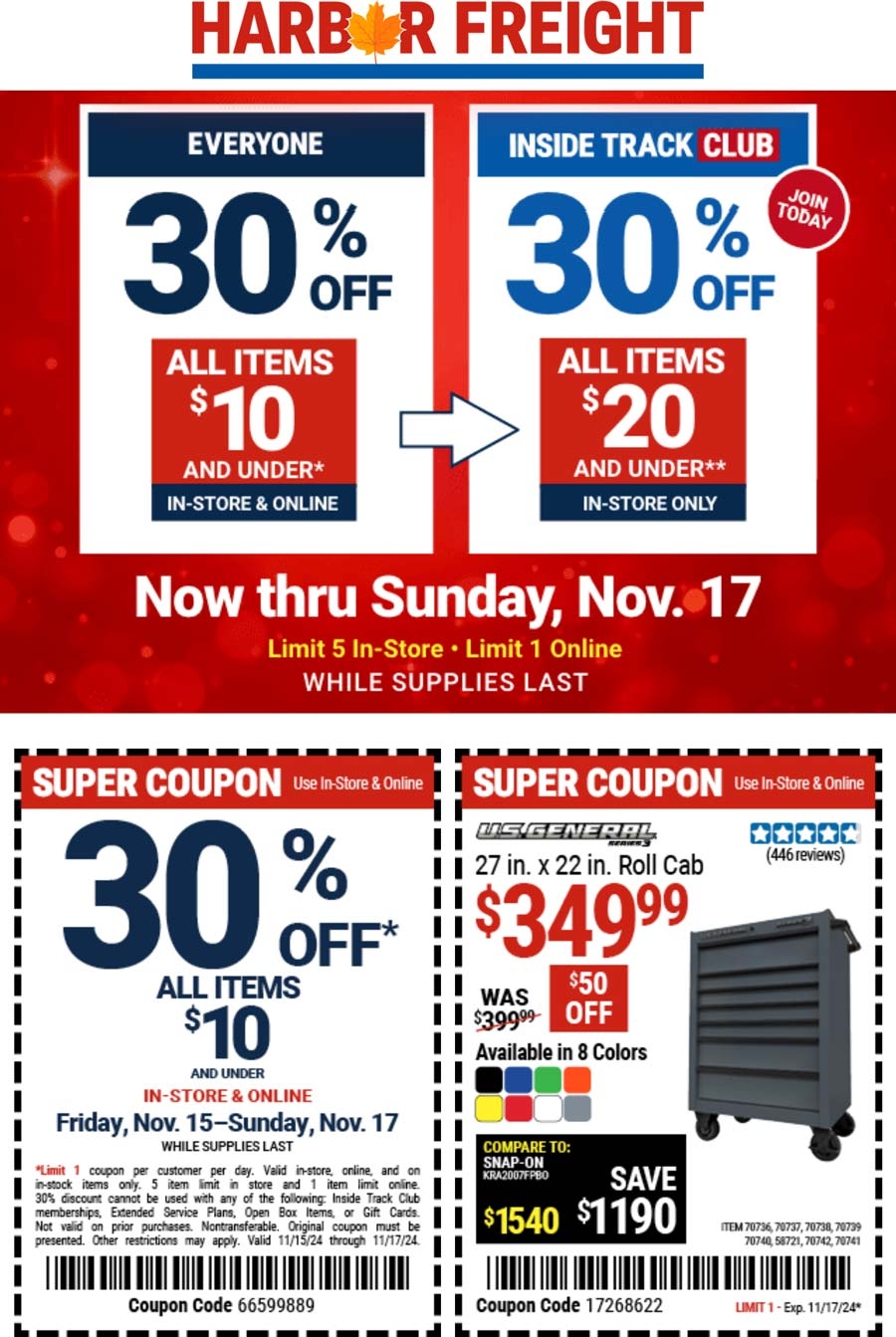 Harbor Freight May 2025 Coupons And Promo Codes