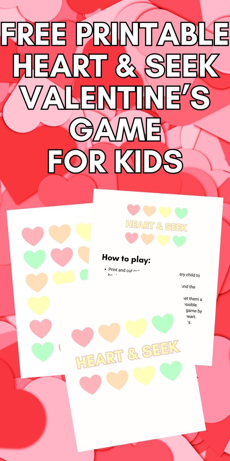 HEART AND SEEK VALENTINE S GAME FOR KIDS FREE PDF SVG PRINTABLE 