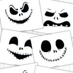 Jack Skellington Pumpkin Carving Stencils Homemade Heather