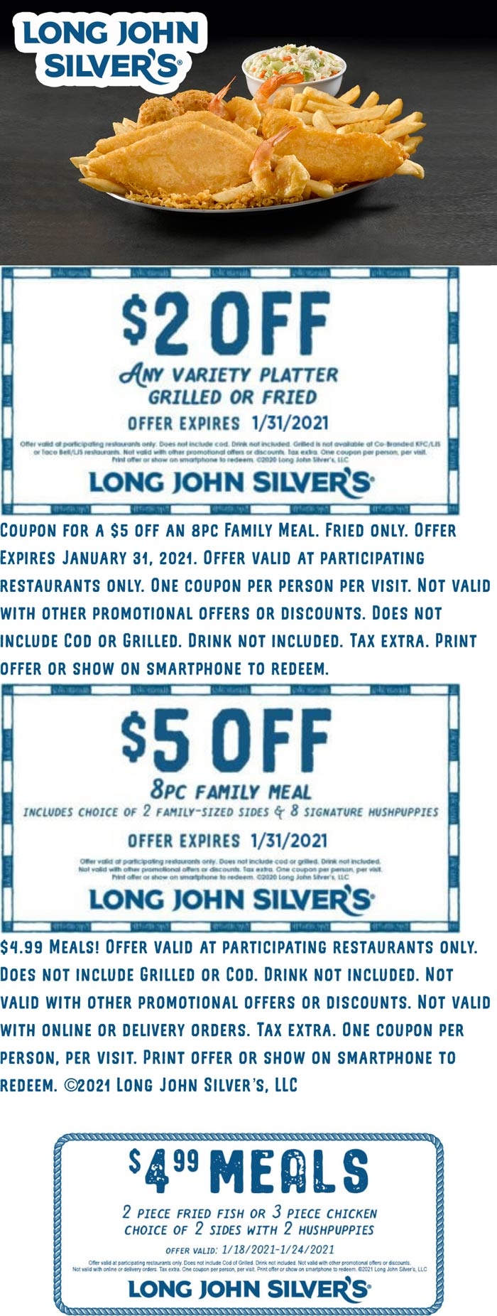 Long John Silver'S Printable Coupons