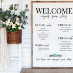 The Best Airbnb Welcome Letter Templates Airbtics Airbnb Analytics