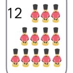 Twelve Days Of Christmas Number Posters 1 12 Printable Teaching Resources Print Play Learn