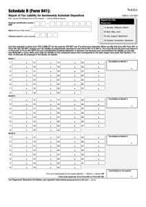 2022 941 Form Schedule B Fillable - Fillable Form 2024