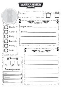 A Time Of War Character Sheet Fillable - Fillable Form 2024