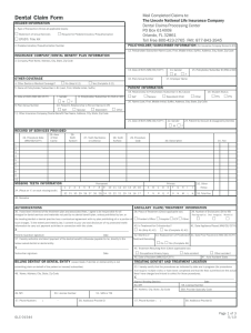 Ada Dental Claim Form Fillable - Fillable Form 2024