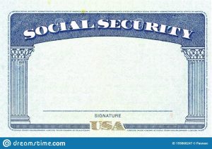 Blank Fillable Social Security Card Template - Fillable Form 2024