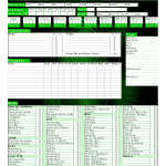 Cyberpunk 2022 Character Sheet Form Fillable