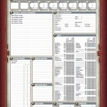 Dark Heresy Character Sheet PDF Fillable