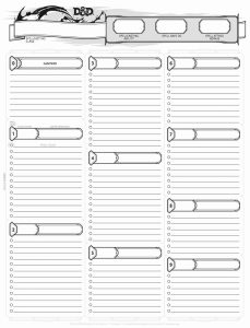 D&amp;d Adventure League Character Sheet Fillable - Fillable Form 2024