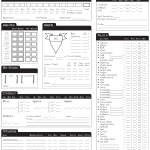 Dungeons And Dragons 3.5 Character Sheet PDF Fillable