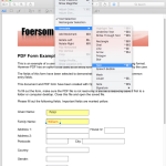 Edit Font Size In Fillable Form Macbook PDF