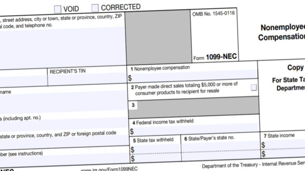 1099 Nec Form 2023 Instructions Printable Forms Free Online