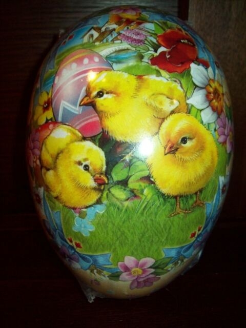 Fillable Paper Mache Easter Eggs