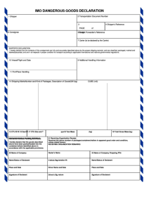 Fillable .PDF For Imo Declaration - Fillable Form 2023