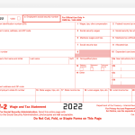 2022 Irs W 2 Fillable Form