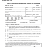 Arizona Concealed Carry Application Form Fillable