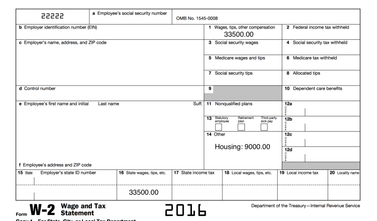 Fillable 1040 W 2 Form For A Minister - Fillable Form 2023