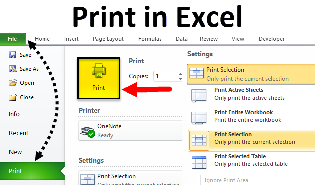 Format Print Ms Excel