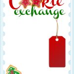 Free Christmas Cookie Exchange Printable Invitation