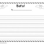 Free Printable Bat Writing Paper