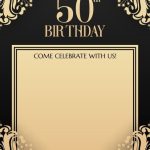 Free Printable Birthday Invitations For Him