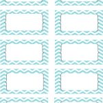 Free Printable Chevron Labels