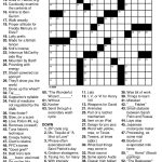 Free Printable Crosswords Medium