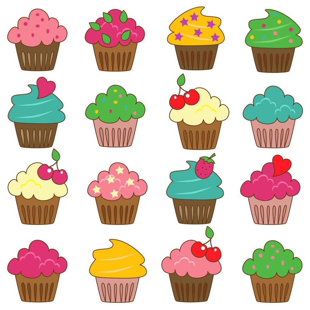 Free Printable Cupcake Clipart