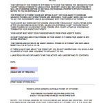 Free Printable Durable Power Of Attorney Form Pa
