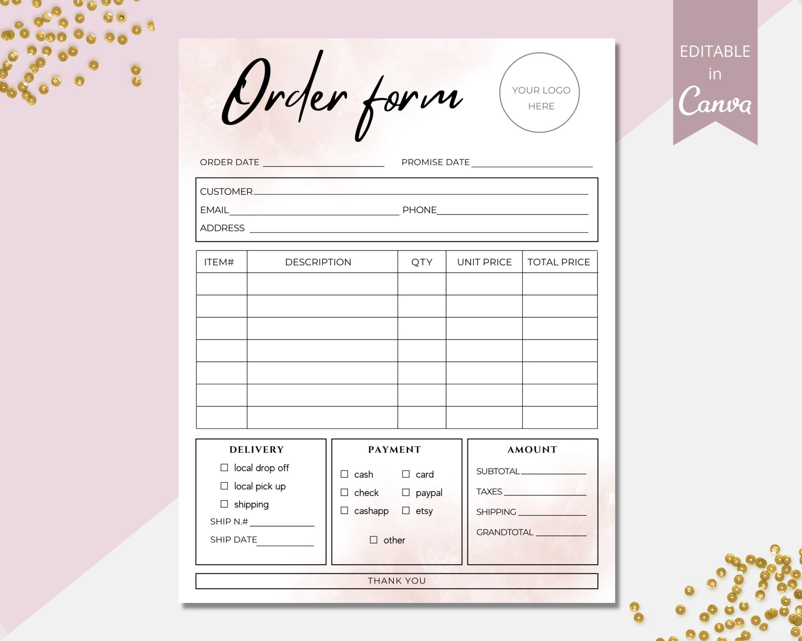 Free Printable Forms For Small Business
