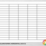 Free Printable Forms With Columns