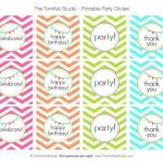 Free Printable Party Circles