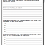 Hunger Games Free Printable Worksheets