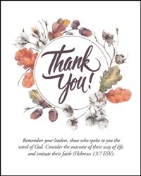 Pastor Appreciation Cards Free Printable