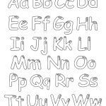 Printable Alphabet For Coloring