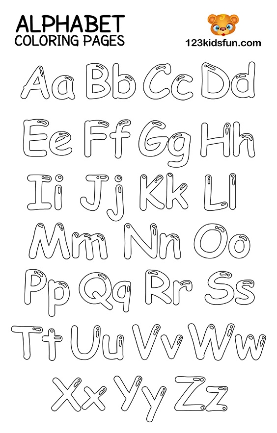 Printable Alphabet For Coloring