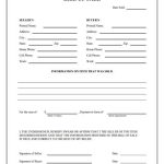 Printable Bill Of Sale Forms Free