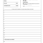 Printable Blank Statement Form
