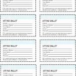 Printable Contest Entry Form Template