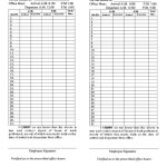 Printable Dtr Form Excel Download