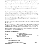 Printable Durable Power Of Attorney Form New York