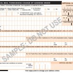 Printable Form To Forward Mail