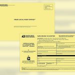 Printable Form To Hold Mail