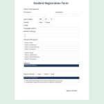 Printable Registration Forms