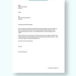 Printable Sample Eviction Letter To Family Member