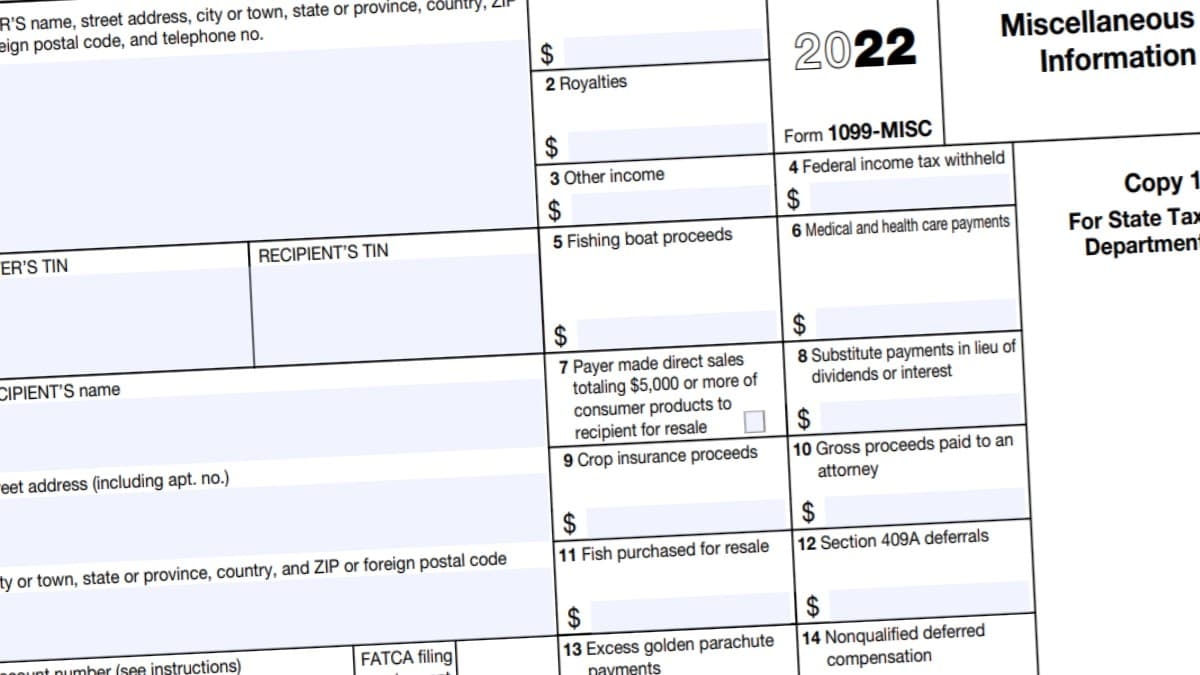 1099 Misc Instructions 2023 1099 Forms Taxuni 3 