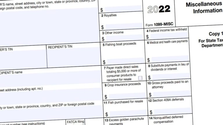 Fillable 2023 Form 1099 Misc Fillable Form 2023