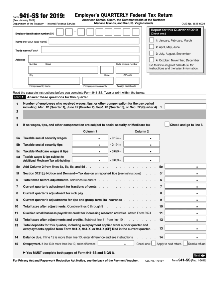 Dept Of The Treasury Irs Form 941 Fill Out Sign Online DocHub