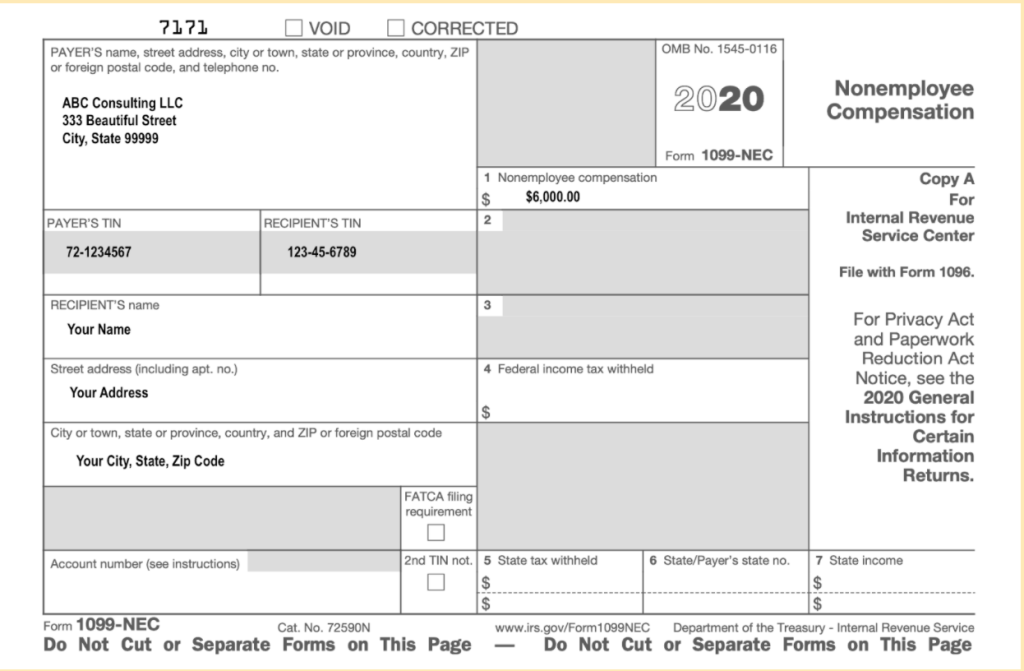Fillable 1099 Nec Form 2023 Fillable Form 2024